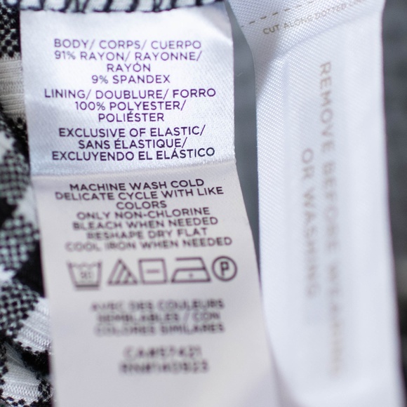 NWT Loft Tiered Gingham Dress - Picture 4 of 6